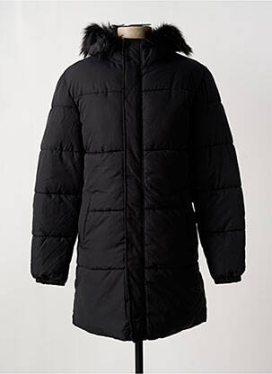 Geacă matlasată buzunare cu glugă negru JACK & JONES bărbat