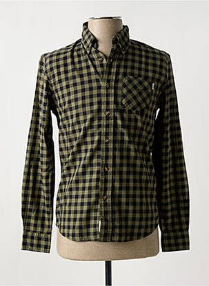 Cămașă cu mâneci lungi verde TIMBERLAND bărbat