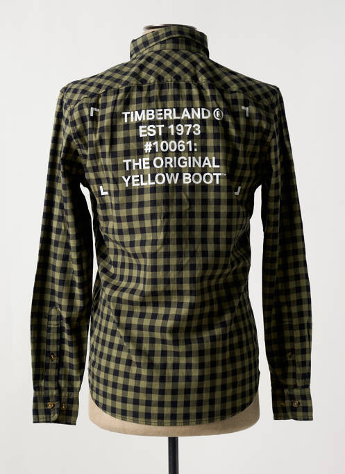 Cămașă cu mâneci lungi verde TIMBERLAND bărbat