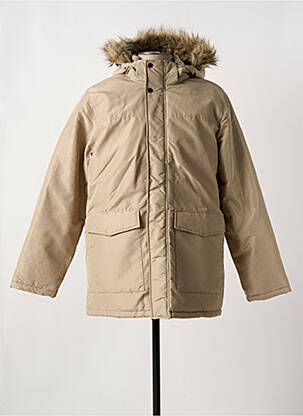 Parka glugă detașabilă cu glugă bej JACK & JONES bărbat
