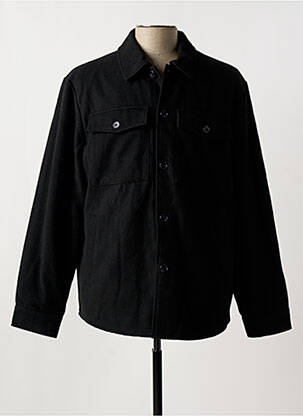 Geacă buzunare negru JACK & JONES bărbat