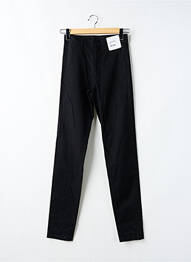 Pantalon slim țesătură poplin mărime normală negru LE COQ SPORTIF femeie