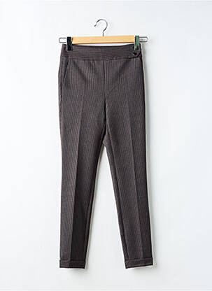 Pantalon 7/8 gri CAROLL femeie