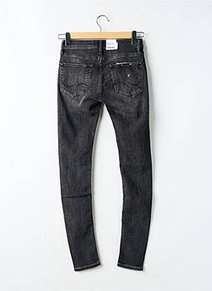Blugi cu croială slim elasticitate talie joasă negru JACK & JONES bărbat