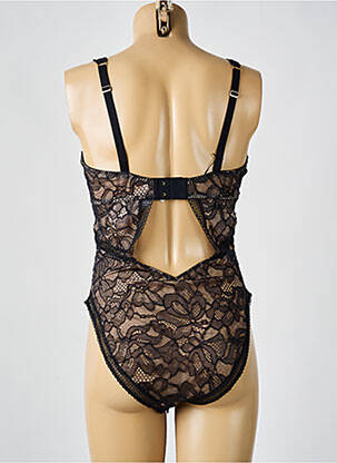 Body de lenjerie elasticitate negru WOLFORD femeie