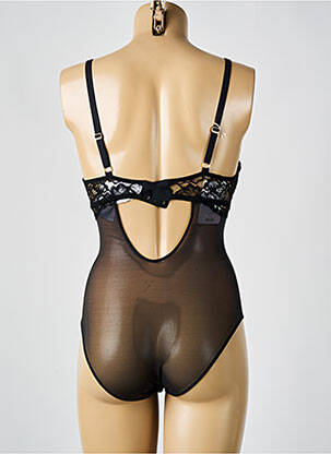 Body de lenjerie broderie negru WOLFORD femeie