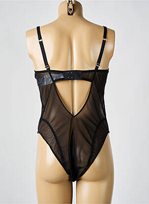 Body de lenjerie elasticitate negru WOLFORD femeie