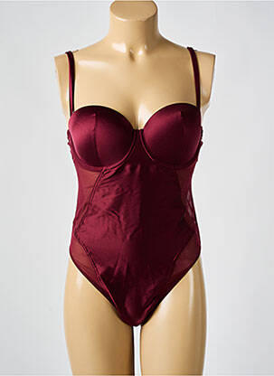 Body de lenjerie roșu WOLFORD femeie