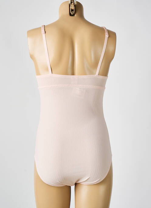Body de lenjerie roz FRANCOISE SAGET femeie