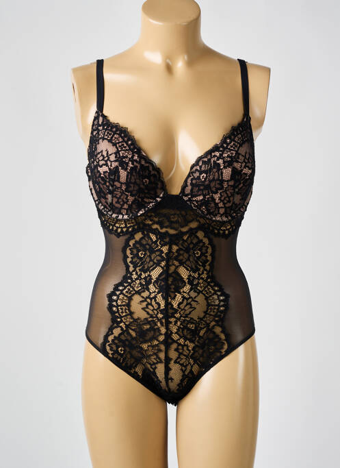 Body de lenjerie negru WOLFORD femeie