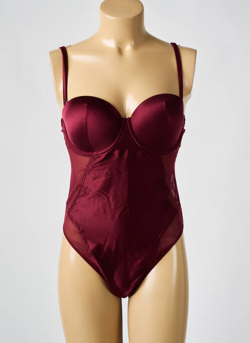 Body de lenjerie roșu WOLFORD femeie