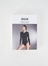 Body de lenjerie elasticitate roșu WOLFORD femme