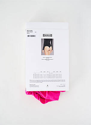 Body de lenjerie elasticitate roz WOLFORD femeie
