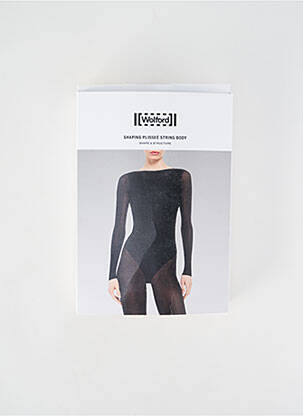 Body de lenjerie elasticitate negru WOLFORD femeie