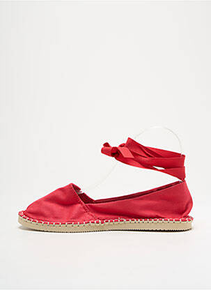 Espadrile închidere cu șireturi toc plat până la 3 cm roșu HAVAIANAS femeie
