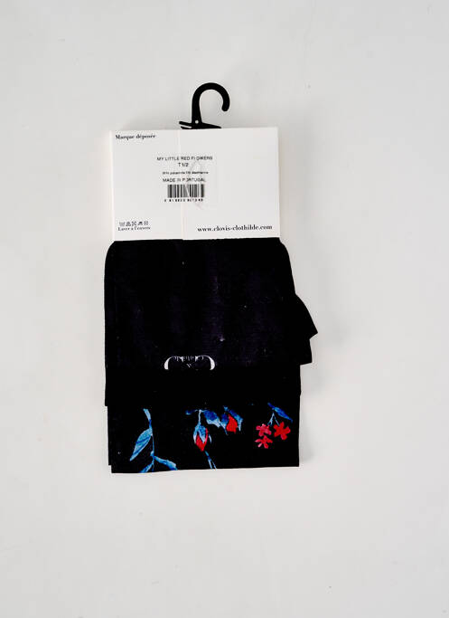 Colanți negru CLOVIS & CLOTHILDE femeie