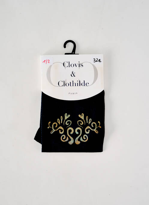 Colanți negru CLOVIS & CLOTHILDE femeie