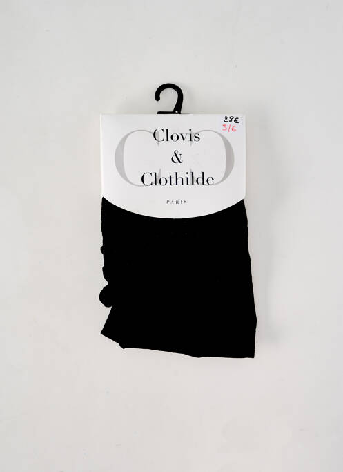 Colanți negru CLOVIS & CLOTHILDE femeie