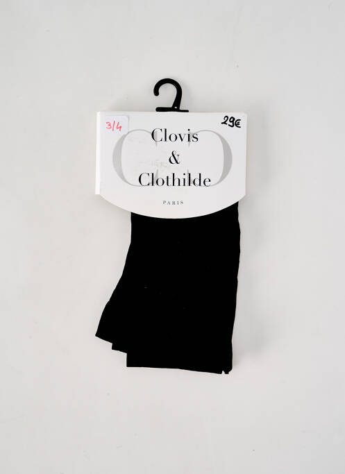 Colanți negru CLOVIS & CLOTHILDE femeie