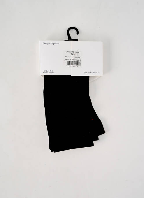 Colanți negru CLOVIS & CLOTHILDE femeie