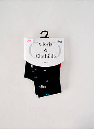 Colanți negru CLOVIS & CLOTHILDE femeie