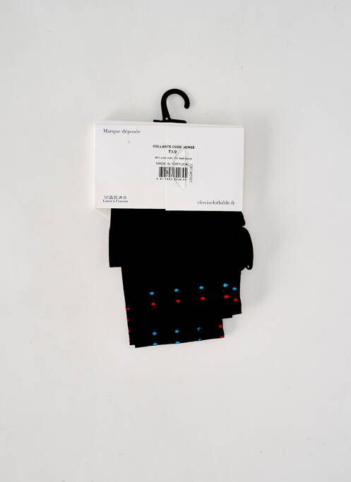 Colanți negru CLOVIS & CLOTHILDE femeie