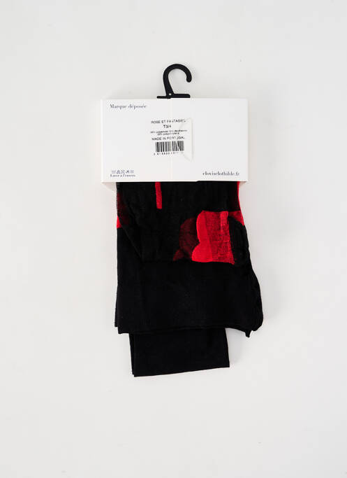 Colanți roșu CLOVIS & CLOTHILDE femeie