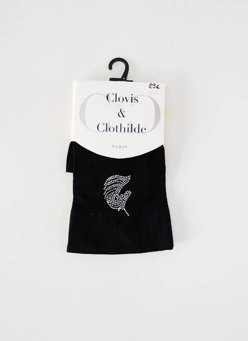 Colanți negru CLOVIS & CLOTHILDE femeie