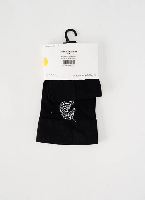 Colanți negru CLOVIS & CLOTHILDE femeie