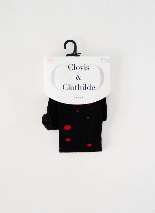 Colanți roșu CLOVIS & CLOTHILDE femeie