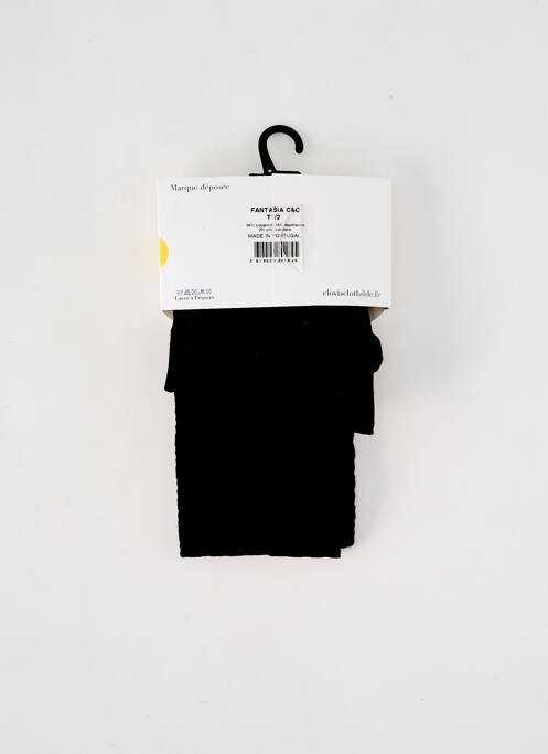 Colanți negru CLOVIS & CLOTHILDE femeie