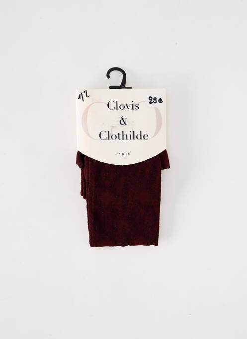 Colanți violet CLOVIS & CLOTHILDE femeie