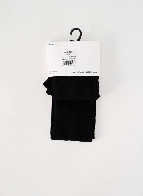 Colanți negru CLOVIS & CLOTHILDE femeie