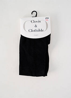 Colanți negru CLOVIS & CLOTHILDE femeie