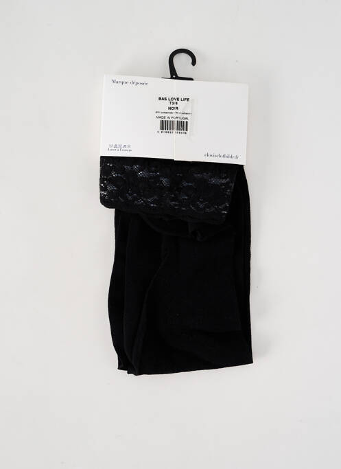 Colanți negru CLOVIS & CLOTHILDE femeie