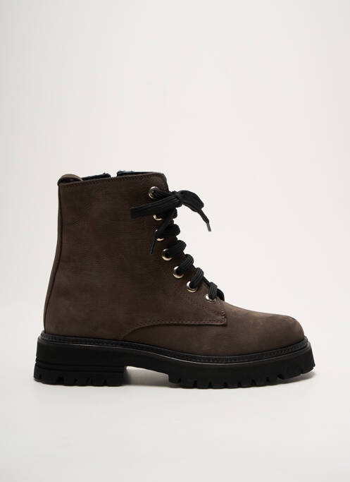 Botine/Ghete maro COCO ET ABRICOT femeie