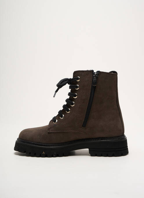 Botine/Ghete maro COCO ET ABRICOT femeie