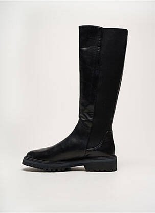 Cizme material neted toc de 4 la 6 cm negru MYMA femeie