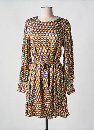 Rochie midi maro GRACE & MILA femeie