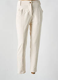 Pantalon slim buzunare bej PAKO LITTO femme