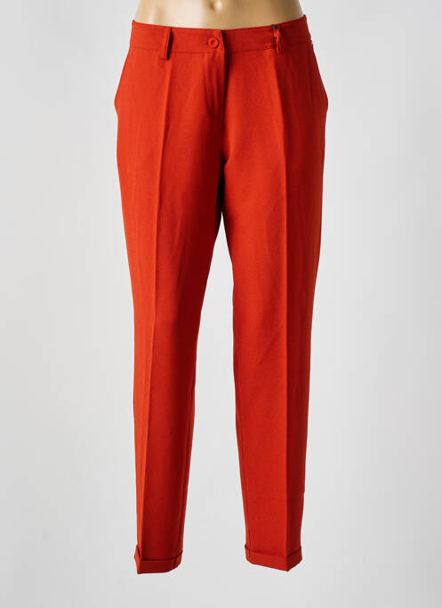 Pantalon 7/8 portocaliu PAKO LITTO femeie