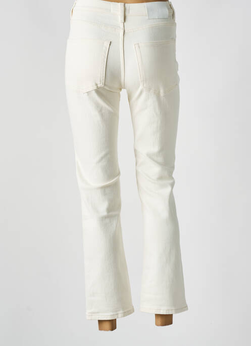 Pantalon 7/8 alb GRACE & MILA femeie