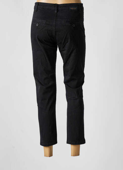 Pantalon 7/8 închidere cu fermoar sub clapetă cu nasturi negru PAKO LITTO femme