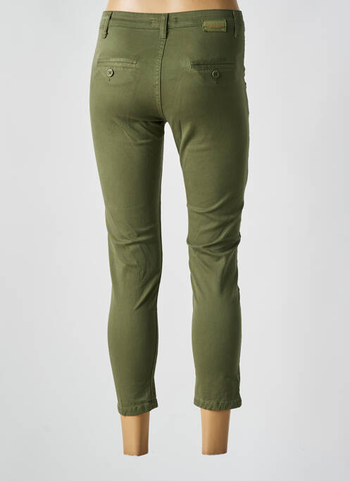 Pantalon 7/8 verde PAKO LITTO femeie