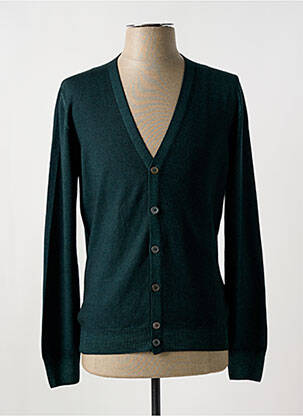 Vestă cu mâneci lungi verde GRAN SASSO bărbat