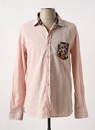 Cămașă cu mâneci lungi roz BOB bărbat