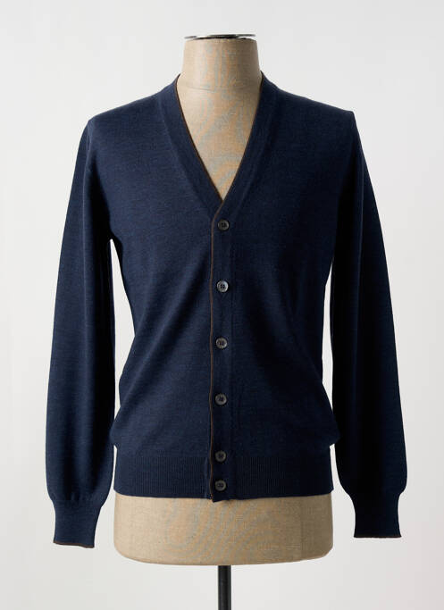 Vestă cu mâneci lungi albastru GRAN SASSO bărbat