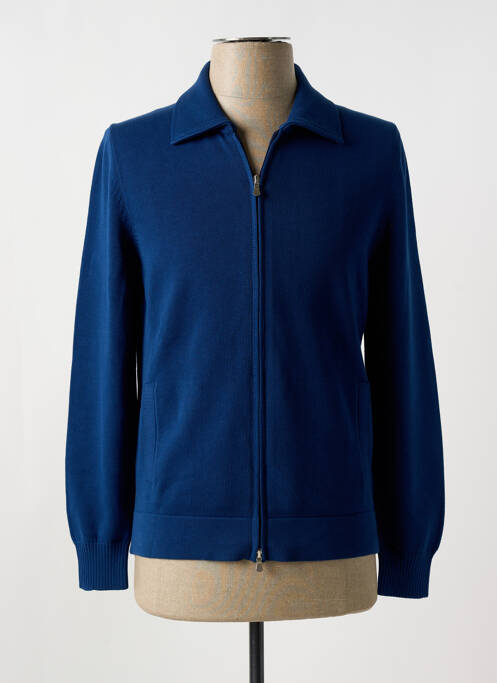 Vestă cu mâneci lungi albastru GRAN SASSO bărbat