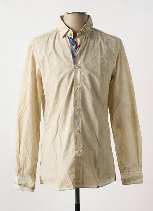 Cămașă cu mâneci lungi bej BOB bărbat