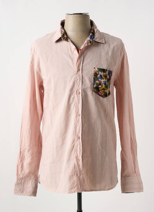 Cămașă cu mâneci lungi roz BOB bărbat